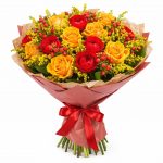 Букеты с тюльпанами