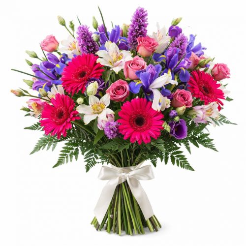 Букет невесты «Праздник первоцветов»