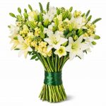 Свадебные букеты невесты из лилий