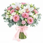 Свадебные букеты невесты с эвкалиптом