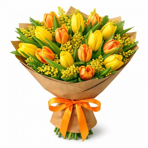 Букет цветов «Чудесная экзотика»