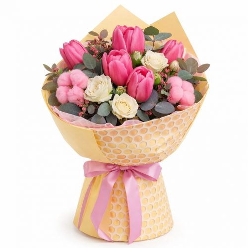 Букет цветов «Гармония нежности»