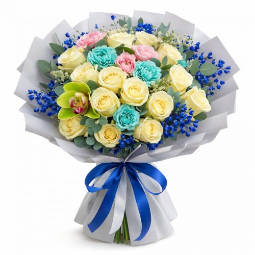 Букет цветов «Нежная история»