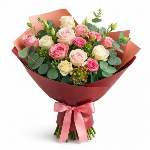 Букет цветов «Парижская мечта»