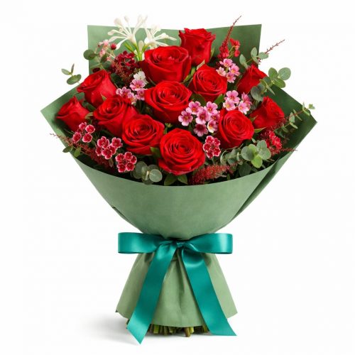 Букет цветов «Тайна Розы»