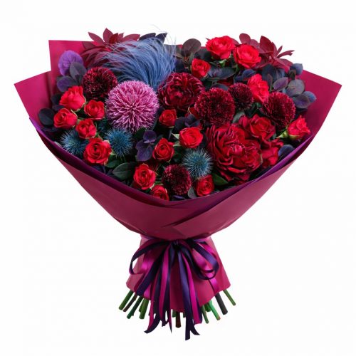 Букет цветов «Вечерняя магия»