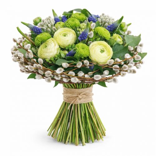 Флористический букет «Лунная симфония»