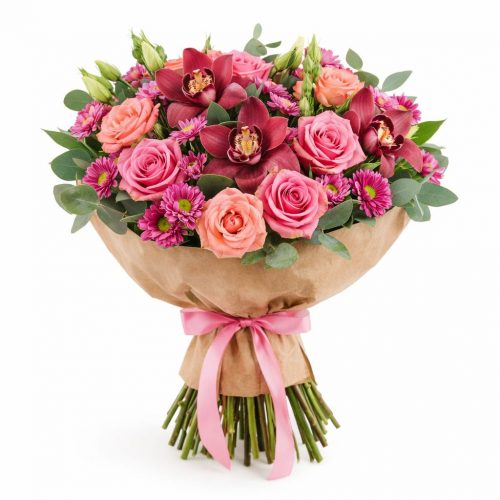 Флористический букет «Цветочный Вальс»