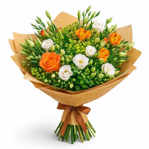 Флористический букет «Утренний свет»