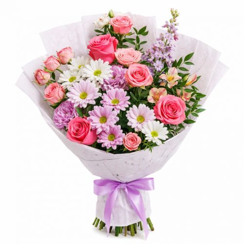 Цветочный букет «Сладкая симфония»